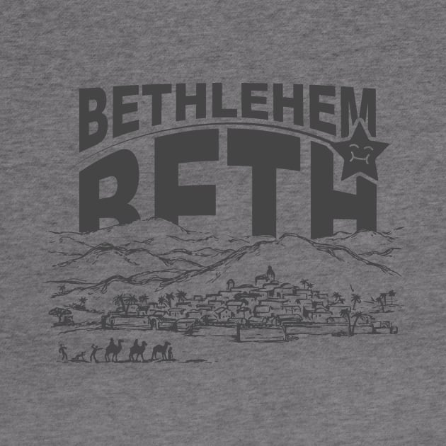 Bethlehem Beth Black by J4Designs